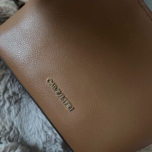 Calvin Klein Brown Leather Handbag